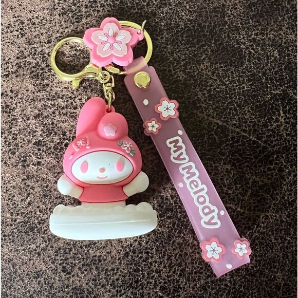 My Melody Keychain/Bag Clip - Picture 1 of 6